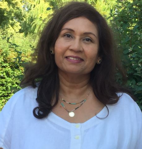 A photograph of Dr Lalitha Iyer, Chief Medical Officer of NHS Frimley