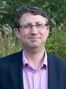 A photograph of Sam Burrows, Interim Chief Executive of NHS Frimley