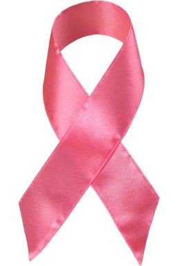 A pink ribbon